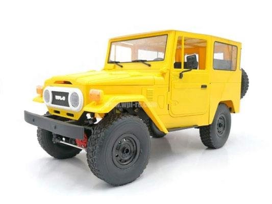 Радиоуправляемая машина внедорожник WPL FJ40 (желтая) C-34KM-Y 4WD 1:16 KIT