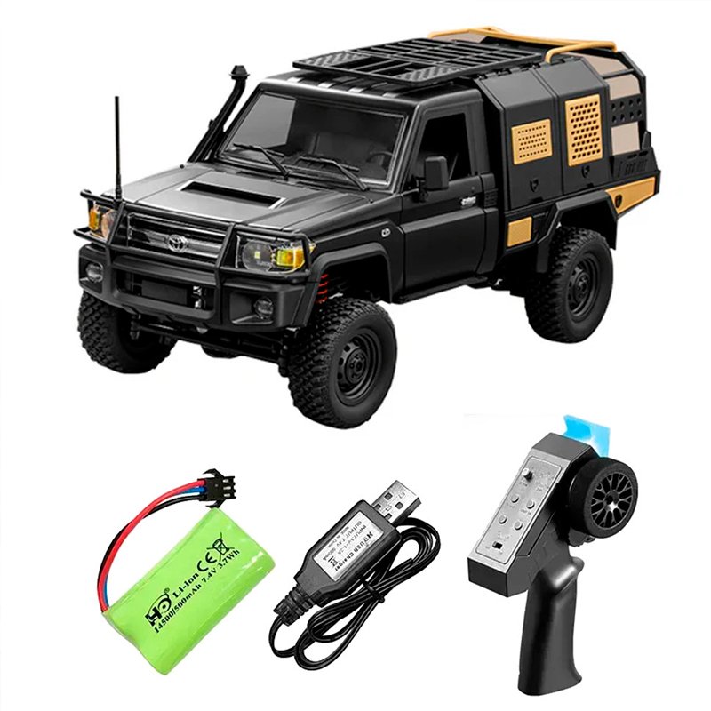 Радиоуправляемая машинка внедорожник MN Model Toyota Land Cruiser LC79 4WD 1:12 - MN-82S-BLACK