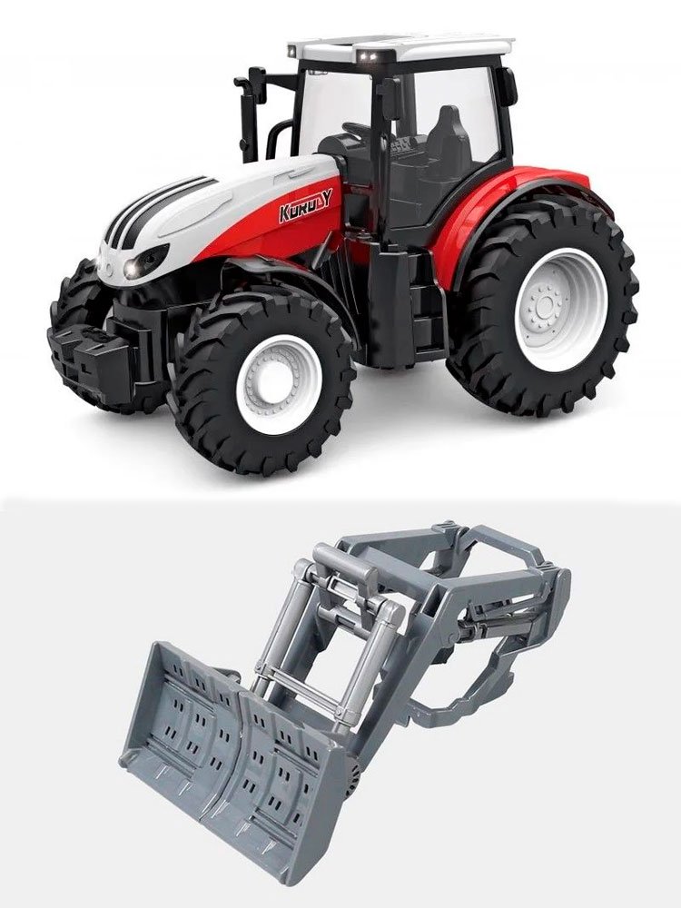 Радиоуправляемый фермерский трактор Korody с отвалом 1/24 2.4G 6CH RTR - KR6632
