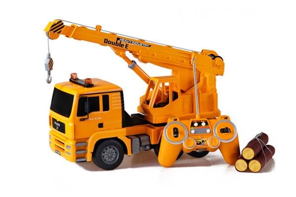 Радиоуправляемая машина автокран Double Eagle Mercedes-Benz Actros масштаб 1:20 - E526-003