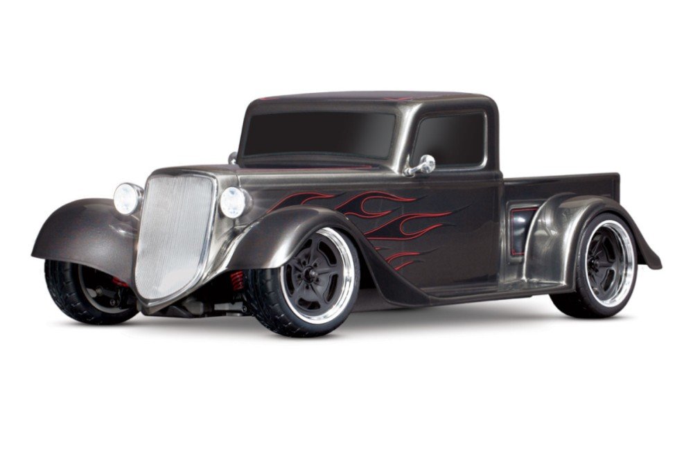 Радиоуправляемая машина TRAXXAS 4-TEC 3.0 HOT ROD TRUCK 4WD RTR масштаб 1:10 2.4G - TRA93034-4-SLVR