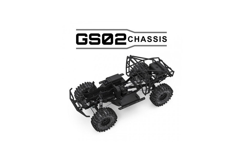 Радиоуправляемая модель для сборки краулер Gmade 1/10 GS02 BOM TC Kit - GM57000