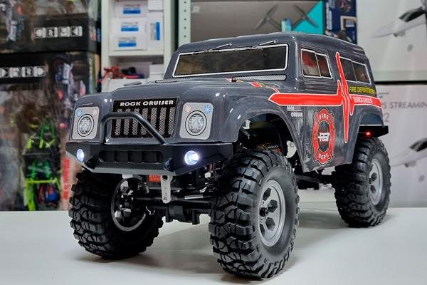 Радиоуправляемая машина краулер HSP Hobby Cruiser РК-4 HSP136100 4WD RTR Fire Department