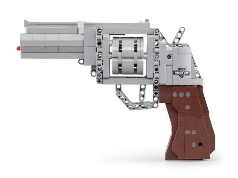 Конструктор CaDA deTech револьвер (475 деталей) C81011W