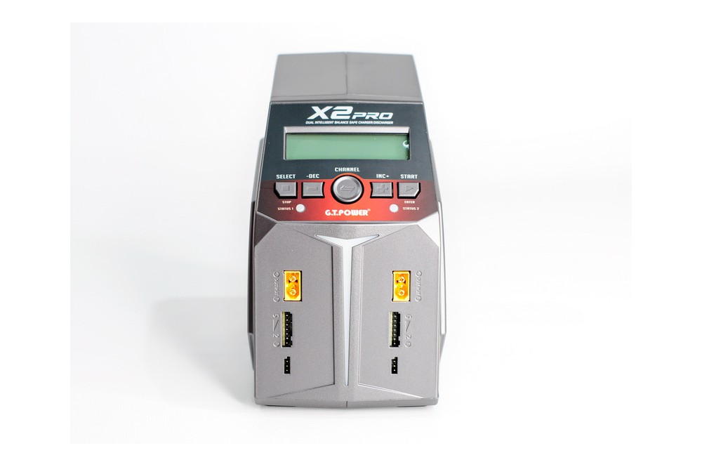 Универсальное зарядное устройство G.T.Power X2PRO Dual Power 11-26/220В, 12Aх2 - GTP-X2PRO