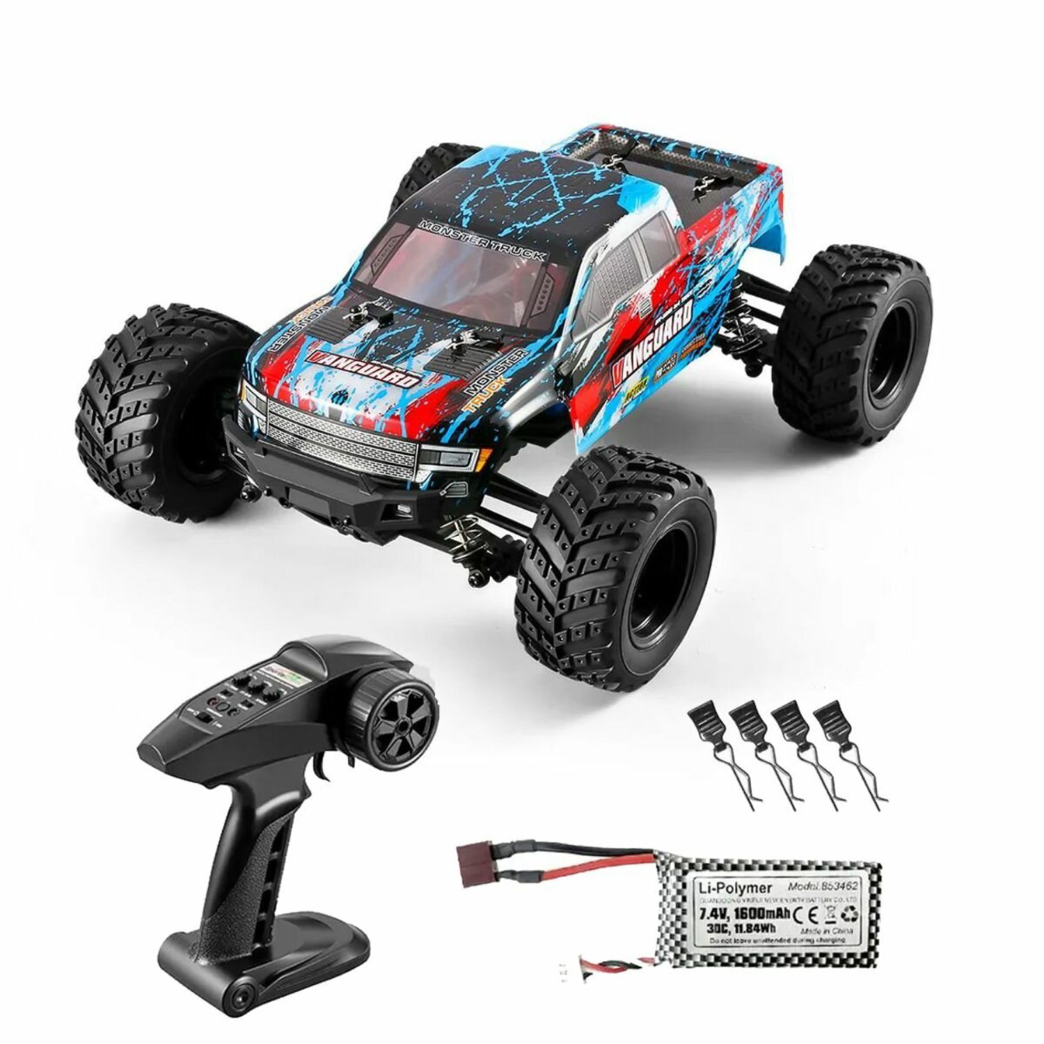 Радиоуправляемый монстр HBX 903A Vanguard 4WD 2.4G 1/12 RTR HBX-903A