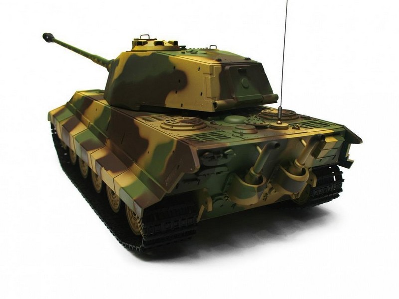 Радиоуправляемый танк Heng Long King Tiger (Германия) Upg V7.0 масштаб 1:16 RTR 2.4G - 3888A-1Upg V7.0