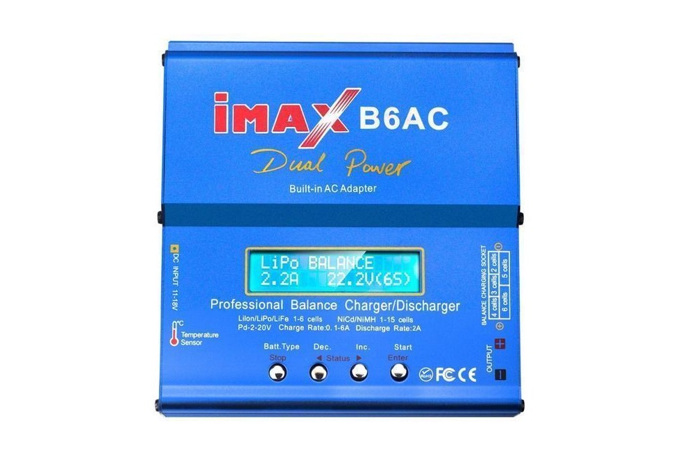 Универсальное зарядное устройство G.T.Power iMax B6AC 50Вт