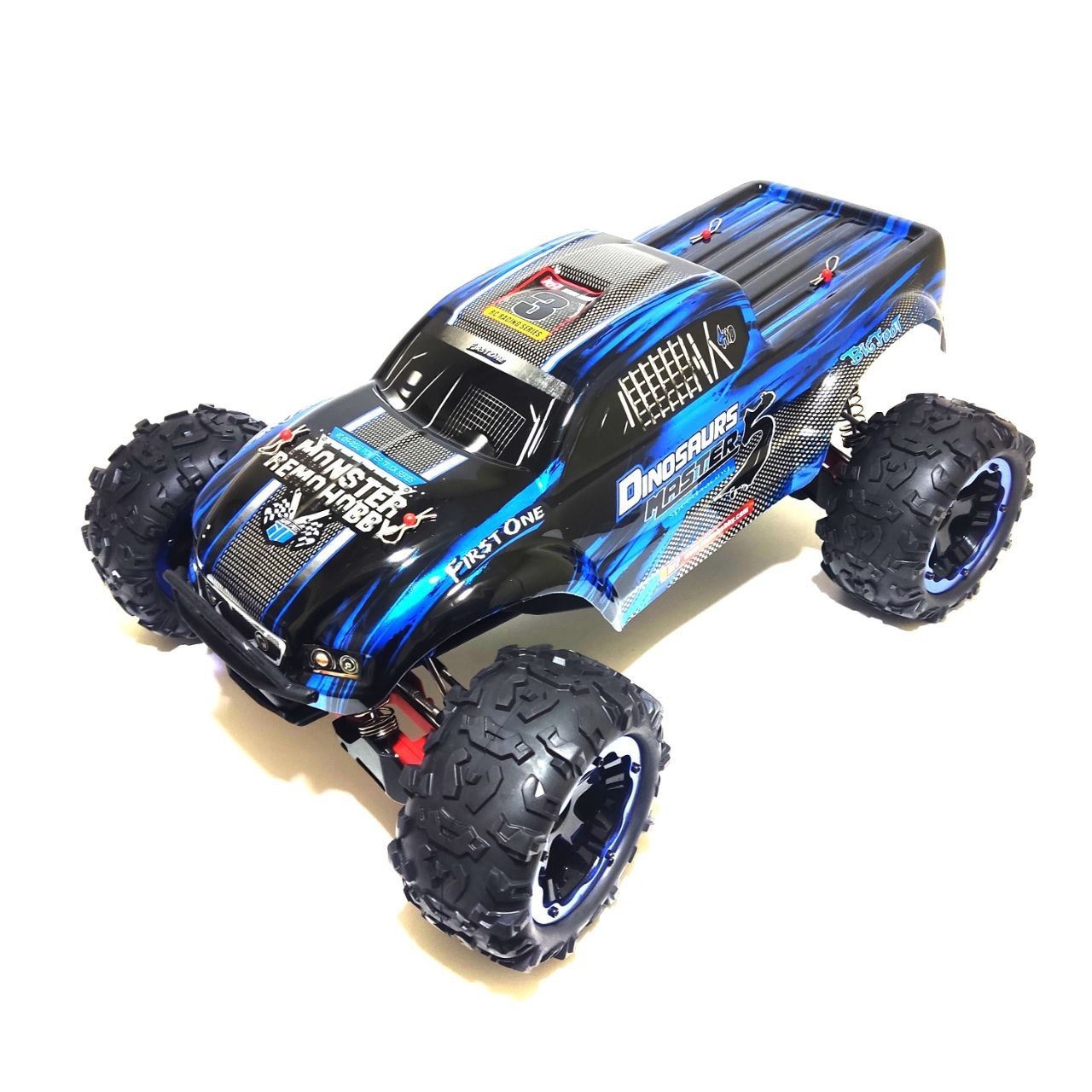 Радиоуправляемая машина монстр Remo Hobby Dinosaurs Master 5 1:8 Brushless Tuning Dinasaurus Master RTR RH8036NEW-BLUE