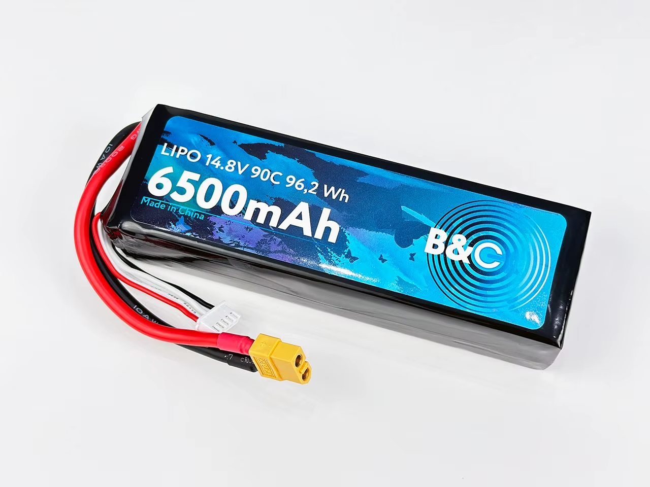 Аккумуляторная батарея B&C Li-Po 14.8v 90C (4S) 99.2 Wh XT60 6500 mAh