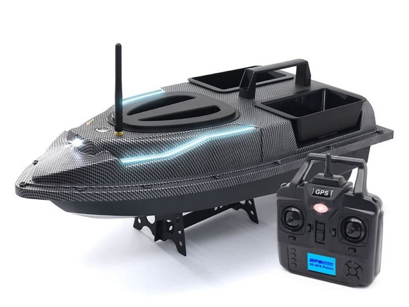 Радиоуправляемый катер для рыбалки Flytec V900 GPS 2.4G RTR - Flytec-V900