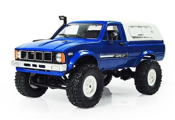Радиоуправляема машина краулер WPL Military Truck Buggy Crawler RTR 4WD масштаб 1:16 2.4G - WPLC-24R-Blue