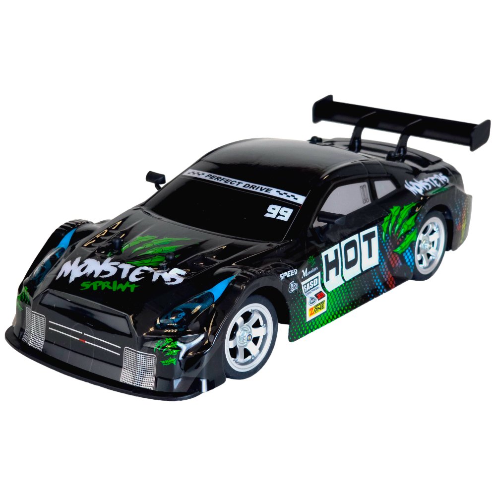 Радиоуправляемая машина для дрифта CS Toys Nissan 1:14 (4WD 2.4Ghz сменные колеса) - DC191A-BG