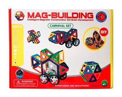 Магнитный конструктор Mag-Building 48 деталей