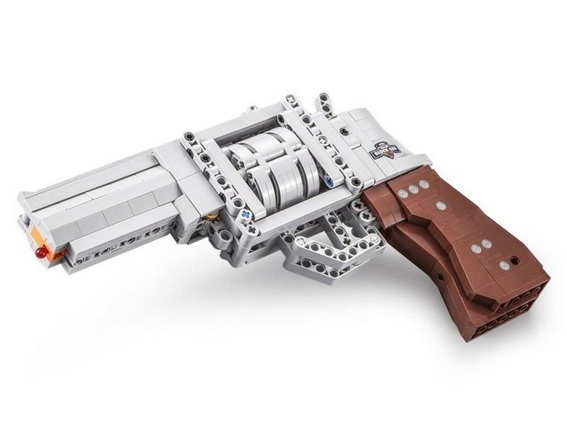 Конструктор CaDA deTech револьвер (475 деталей) C81011W