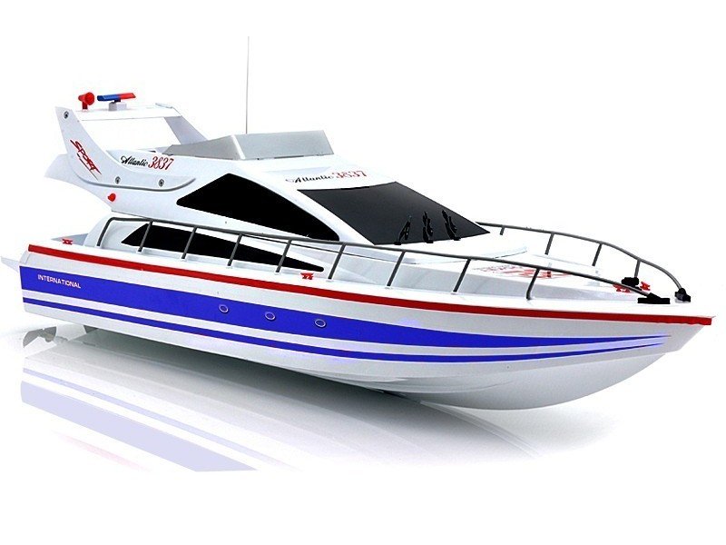 Радиоуправляемый скоростной катер Heng Long 3837 (синий) 2.4G RTR - 3837-B