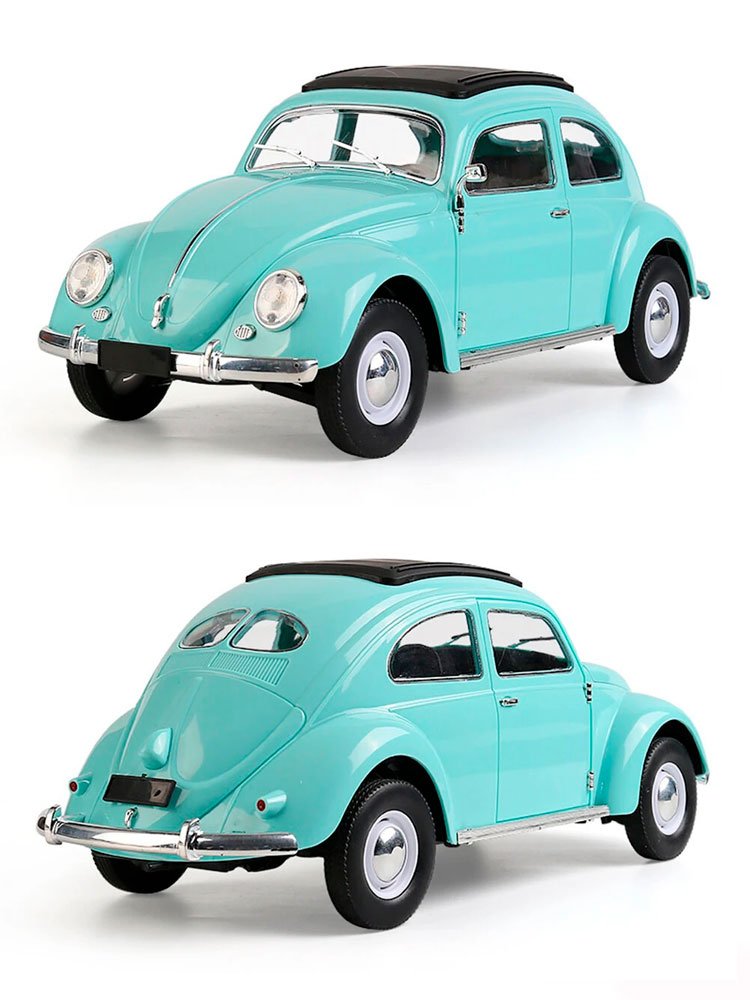 Радиоуправляемая машина WPL mini Beetle 1:16 2.4G RWD - D62-Blue