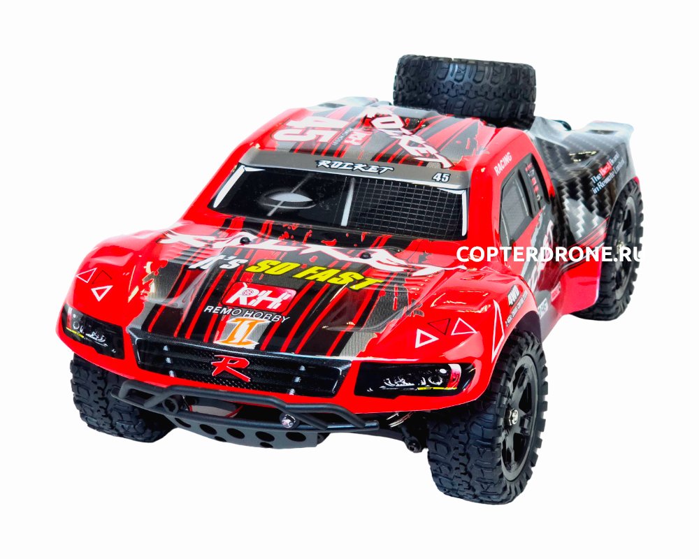 Радиоуправляемый шорт-корс Remo Hobby RH1621 4WD RTR масштаб 1:16 2.4G - RH1621-RED