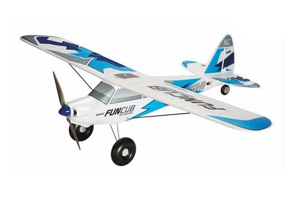 Радиоуправляемый самолет Multiplex FUNCUB NG blue KIT - MPX-1-01525