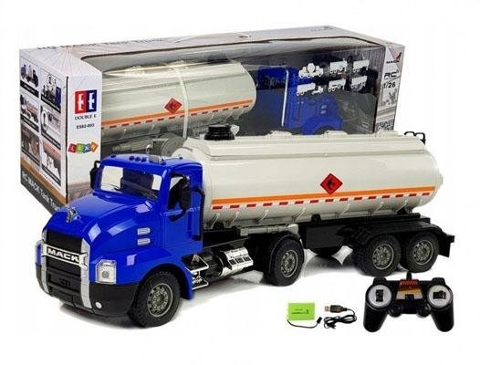 Радиоуправляемый грузовик тягач Double E MACK с цистерной 1:26 2.4G - E582-003