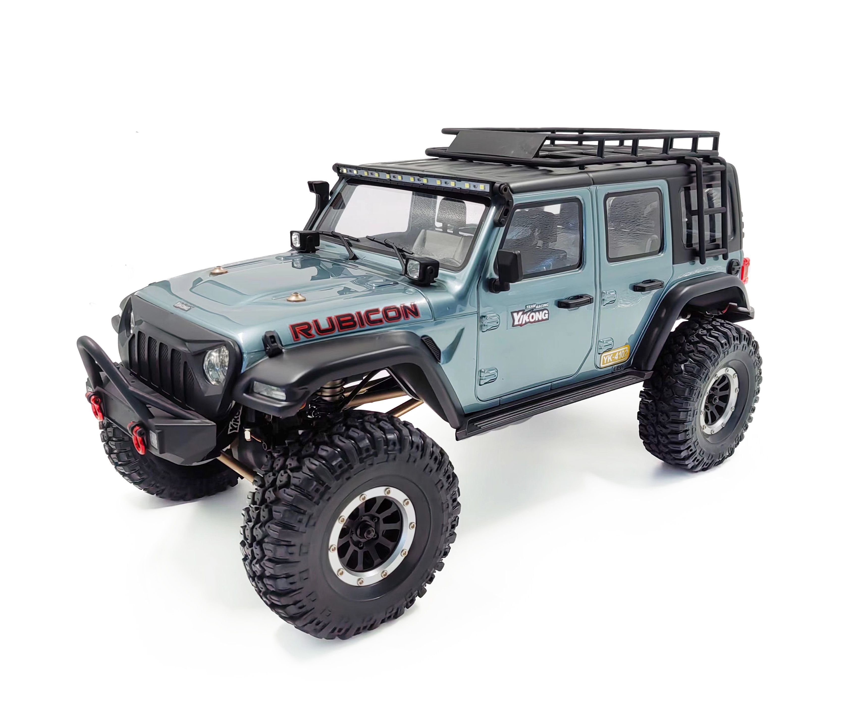 Радиоуправляемая машина трофи Yikong 4102 crawler Rubikon (Concrete Gray) ARTR масштаб 1:10 2.4G - YK-4102-CG
