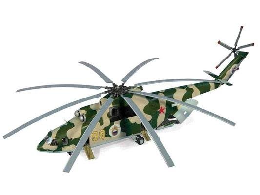 Модель сборная ZVEZDA Российский тяжелый вертолет Ми-26, 1:72