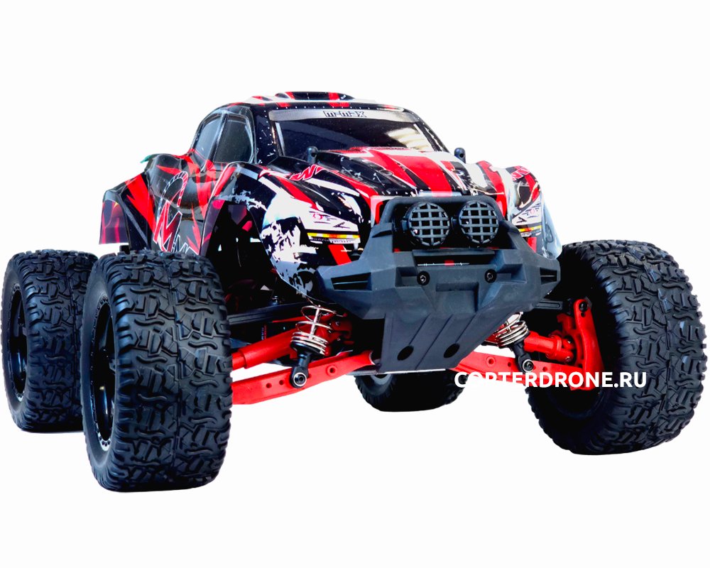 Радиоуправляемый монстр Remo Hobby MMAX UPGRADE 4WD 2.4G 1:10 RTR RH1031UPG-RED