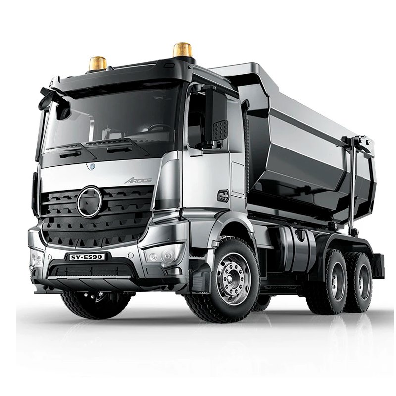 Радиоуправляемый грузовик самосвал Double Eagle Mercedes-Benz Arocs 1/20 2.4G RTR E590-003