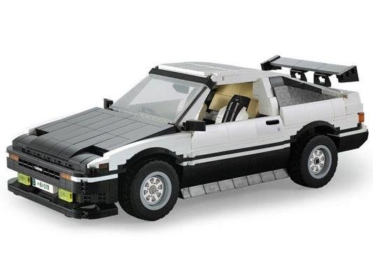 Конструктор CADA Toyota Corolla AE86 (1234 детали) C61019W