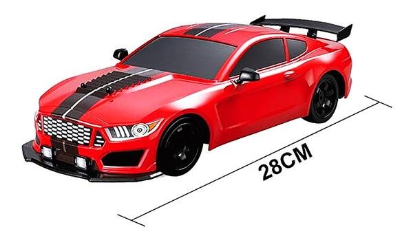 Радиоуправляемая машина для дрифта HB Ford Mustang (4WD, свет, пар, акб, 1:16) - SC16A01-1