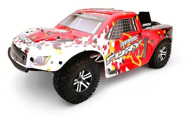 Радиоуправляемая машина шорт-корс трак Arrma Fury 2WD RTR масштаб 1:10 2.4G - AR102532