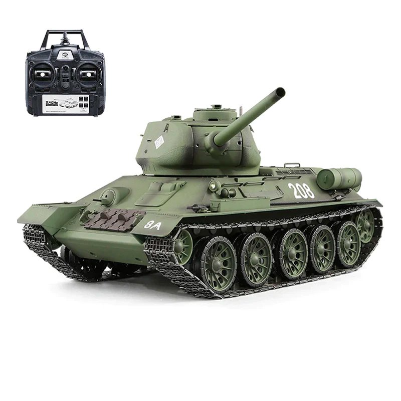 Радиоуправляемый танк Heng Long Russia T34-85 Pro масштаб 1:16 2.4G - 3909-1UpgA V7.0