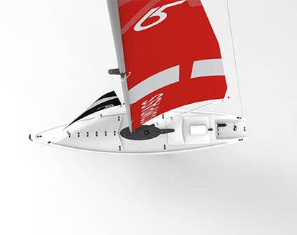 Радиоуправляемая яхта Compass RG65 650 мм RTR 2.4G TW791-1-RTR