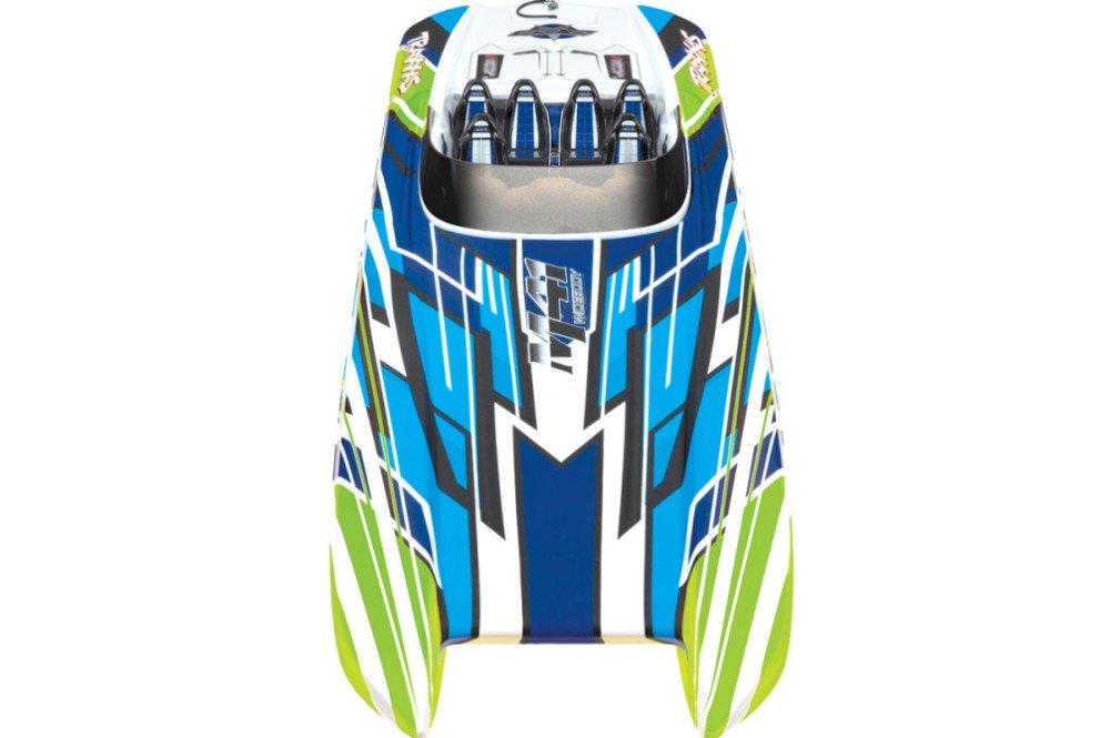 Радиоуправляемый катер TRAXXAS DCB M41 Widebody TSM Green - TRA57046-4-G