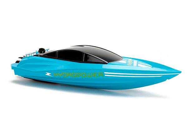 Радиоуправляемый катер Blue HydroJet (25 км/ч, 42 см) с водометным двигателем - HC807-BLUE