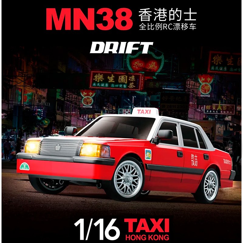 Радиоуправляемая машина для дрифта MN Model MN-38 1:16 2.4G 4WD (Гироскоп + подсветка) - MN-38-R
