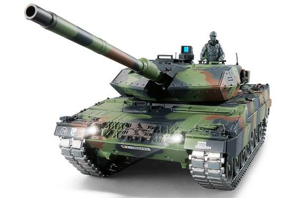 Радиоуправляемый танк Heng Long German Leopard II A6 Pro масштаб 1:16 2.4G - 3889-1Pro V7.0