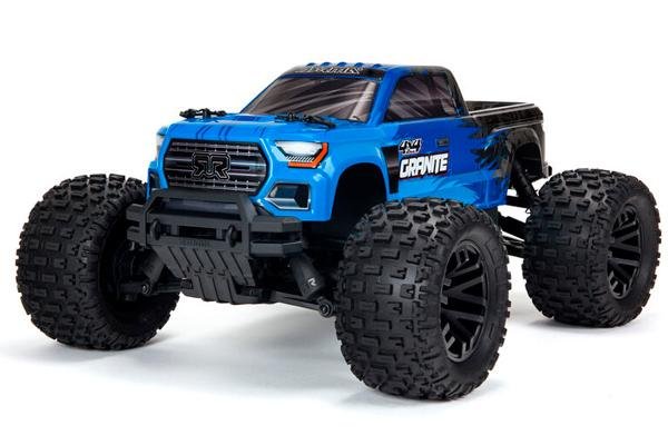 Радиоуправляемая машина монстр ARRMA GRANITE 4X4 V3 MEGA 550 Brushed Monster Truck 4WD RTR 1:10 2.4G - ARA4202V3T1