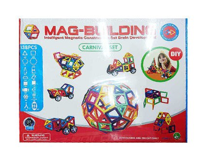 Магнитный конструктор Mag-Building 138 деталей
