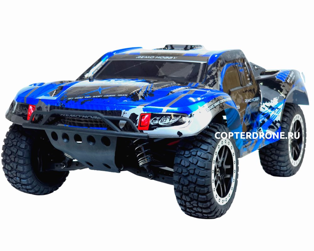 Радиоуправляемая машина шорт-корс Remo Hobby 10EX3 4WD RTR1:10 2.4G - RH10EX3PRO-BLUE