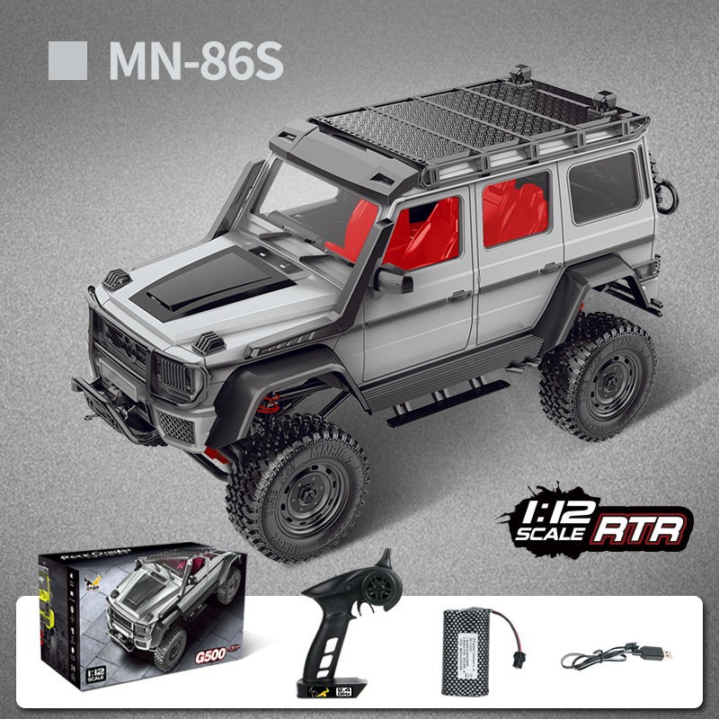 Радиоуправляемая машина MN MODEL внедорожник G500 UPG Гелик (серый) RTR 4WD масштаб 1:12 2.4G - MN-86S|GRAY