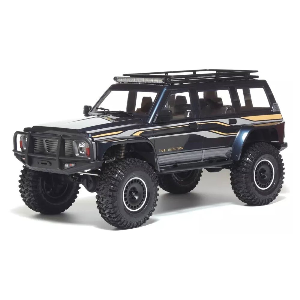 Радиоуправляемая модель трофи Yikong 4107 PRO V2 crawler Patrol Y60 (Navy blue) 4WD ARTR масштаб 1:10 2.4G - YK-4107PRO-V2-NB