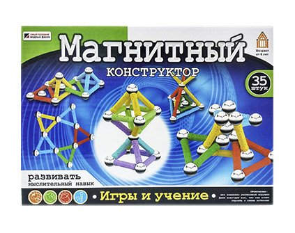 Магнитный конструктор Mag-Building 35 деталей