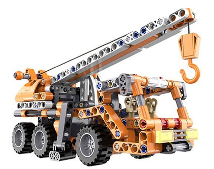 Конструктор CaDA Technic автокран совместим с C52014W, инерционный (272 детали) - C52013W