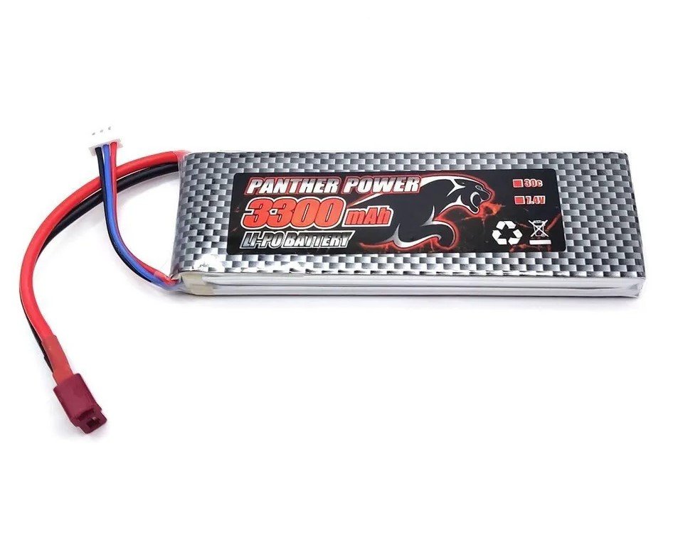 Аккумулятор Li-Po 3300mAh, 7,4V, T-PLUG для Remo Hobby E9333