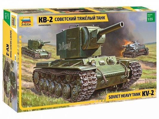 Модель Сборная ZVEZDA Советский танк КВ-2, 1:35