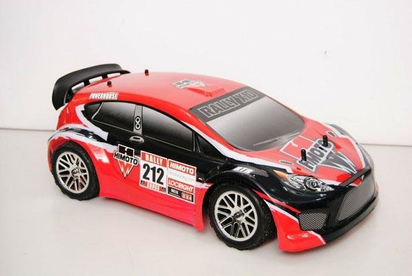Модель раллийного автомобиля Himoto Rally X10BL 1:10 2.4G - HI4118BL(41001)