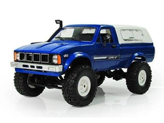 Радиоуправляемая машина пикап WPL Hilux C-24KM-BLUE (синяя) 4WD 1:16 KIT