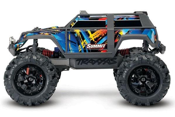 Радиоуправляемый монстр Traxxas Summit + LED 1:16 - TRA72054-1-RNR
