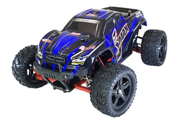 Радиоуправляемый монстр Remo Hobby SMAX Brushless UPGRADE 4WD 2.4G 1/16 RTR RH1635UPG-BLUE